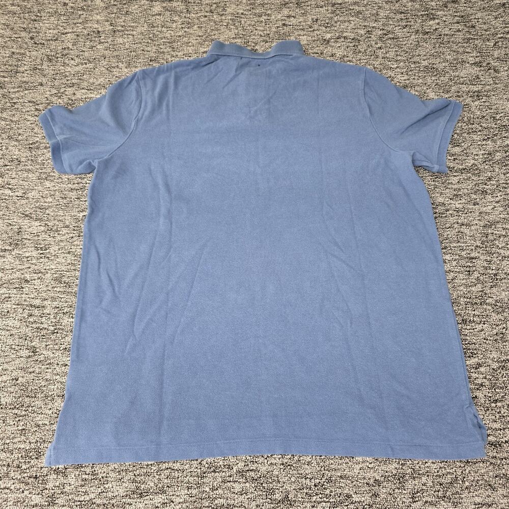 Polo Ralph Lauren Classic Fit Mesh Polo Shirt Men's XL Blue - Red Pony Logo - Picture 2 of 12